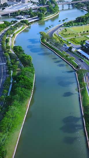 南城街道石鼓河下游钢坝处增设补水泵项目