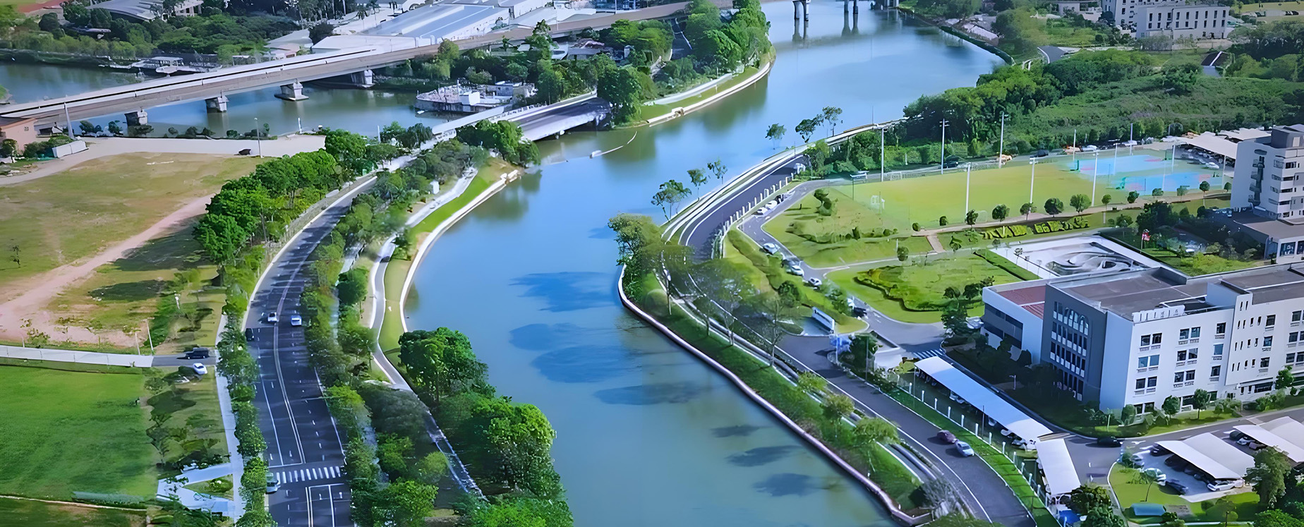 南城街道石鼓河下游钢坝处增设补水泵项目